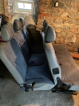Renault trafic sedačky - 3