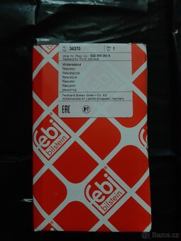 Olejový filtr, rezistor a sluneční clona (stínítko) - 3
