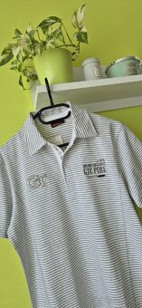 Proužkované polo tričko - 3