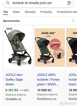 Joolz aer - kocarek do letadla - 3