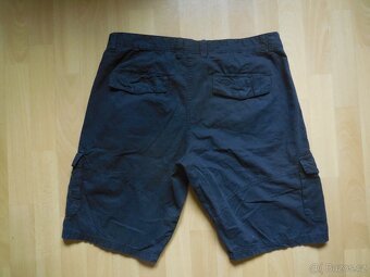 pánské Lerros tm.modré kraťasy kapsáče plátno 40/XXL p.104cm - 3