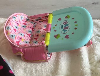 Babyborn sbírka 2x panenka a butik, kolo atd - 3