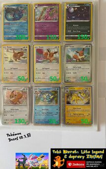 KUSOVÉ KARTY TCG POKÉMON (ORIGINÁL KARTY) (3) - 3