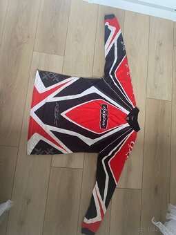 Motocross kalhoty + dres - 3