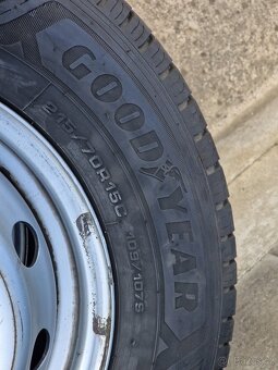 Letní kola Fiat Ducato 215/70 R15C senzory TPSM - 3