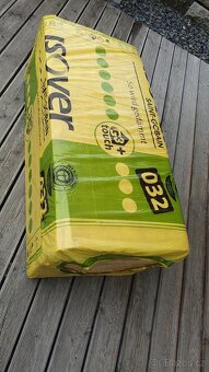 Isover - 1250 mm x 600 mm, tl. 80 mm - skelná vata - 3