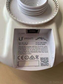 Ubiquiti NanoBeam M5 16 Access point Airmax přijímač - 3