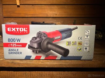 Úhlová bruska Extol Premium 800W,125mm - 3