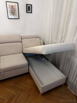 Sedací souprava MARBELLA - pravá, krémová - 3