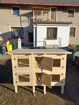 4.kotcová králikárna s krmelci - 3