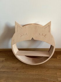 Dřevěná polička kočička ELIS DESIGN - 3
