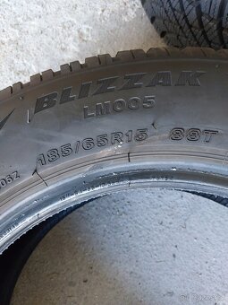 zimní pneu Bridgestone 185/65/r15 - 3