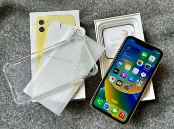 iPhone 11 Yellow BATERIE 100% TOP - 3