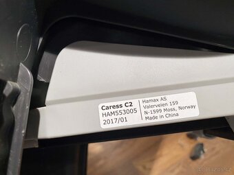 Cyklo sedačka na kolo Hamax Caress C2 jako nová - 3