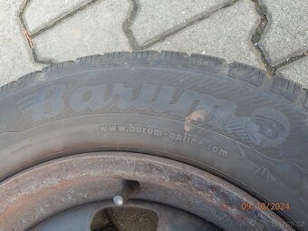 4x Obutá zimní sada kol na CITROEN C3 BARUM 185/65 R15 - 3