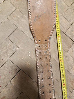 Kožený opasek Mad Max cca 140 cm - 3