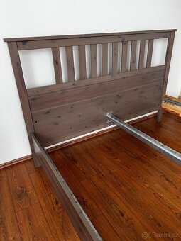 Postel Ikea HEMNES 180x200cm masivní borovice - 3