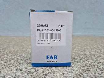 Visací zámek FAB 63mm, 30H/63, 3x klíč, FA 917 03 004 5600 - 3