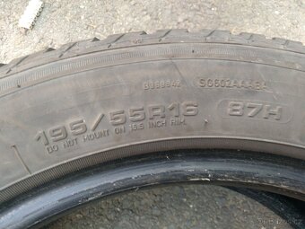 Prodám 2 zimni gumy Sava eskimo 195/55 R16 - 3
