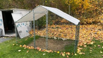 Klec výběh pro drůbež jiná zvířata psi kočky slepice voliéra - 3