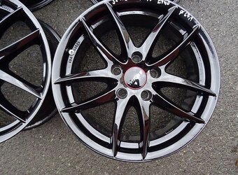 Alu disky černé Ronal, 17", 5x114.3, ET 40, šířka 7J - 3