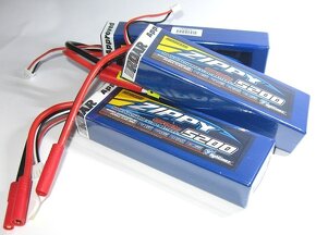 RC Li-pol ZIPPY Flightmax 5200mAh, 7.4V, 2S2P, 30C - 3