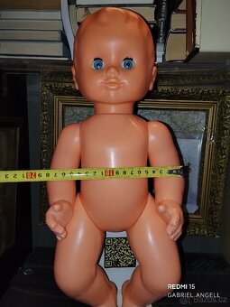 Panenka miminko 50 cm – mrkací oči + oblečky - 3