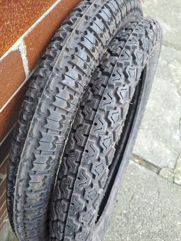 Pneumatiky jawa čz 3.00x16 a 3.25x19 3.50x19 - 3