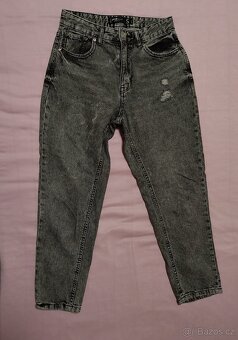 Dívčí riflové kraťase vel. 164, 170, dámské S - 3