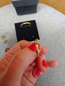 Náušnice s kamínky - 3