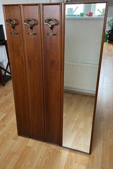 Předsíňová stěna -zrcadlo,skříňka - 3