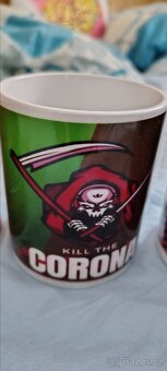 Sada 4 originálních hrnků - tématika COVID/Corona - 3