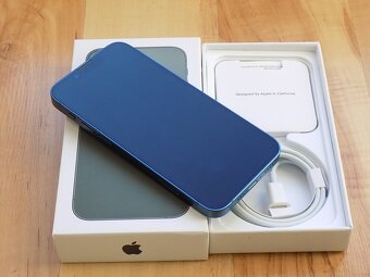 APPLE iPhone 13 mini 128GB Blue - ZÁRUKA - TOP STAV - 3