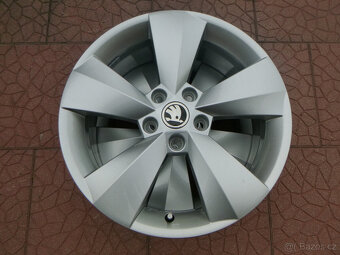 Alu sada kola originál Škoda 5x112 6,5Jx17 ET38 565601025 - 3