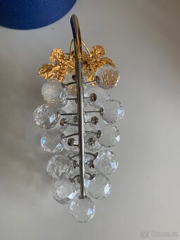 Dekorace hroznové víno Swarovski - 3