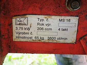 Malotraktor, kultivátor Mountfield ms16 - 3