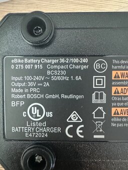 Napájecí kabel Bosch pro Elektrokolo - 3