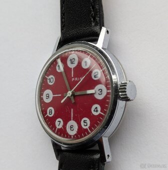 Hodinky PRIM BERUŠKY kalibr 66 - KRÁSNÉ - 3