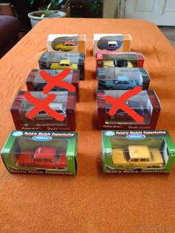 Modely aut TAXI 93 kusů POUZE KOMPLET - 3