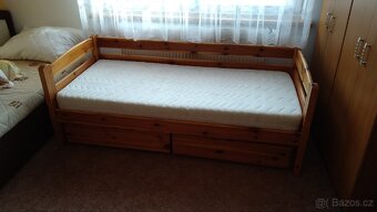Detska postel masiv 180x80cm - 3