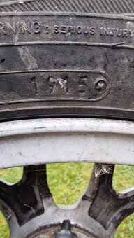 Alu kola originál Jeep Renegade zimní pneu 215/60 r17 - 3