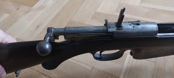 Kulovnice Mannlicher 1886 přímotažný závěr kategorie D - 3