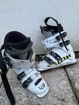 Lyže Blizzard 130cm, boty Salomon 23,5 - 3
