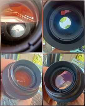 Pentacon 4/200 mm – po servisní čištění 2x baj. M42 a EXA - 3