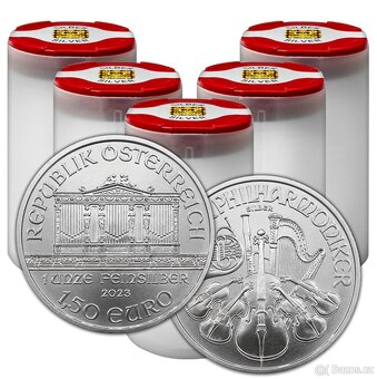 20x Stříbrná investiční mince Wiener Philharmoniker 1 Oz - 3