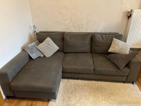 Rozkládací sedací souprava/sedačka s úložným prostorem - 3