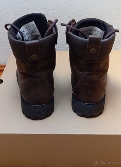 Boty na motorku BROGER Alaska II, hnědé (37) - 3