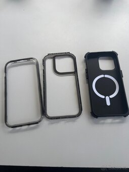 Kryt pro Apple iPhone 15, odolný, kovový - 3