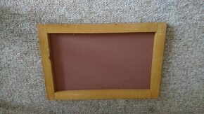 Zrcadlo v dřevěném rámu - 3