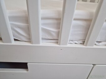 Bílá postýlka Ikea - 3